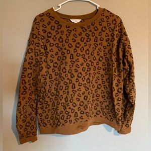 Leopard Print Sweater